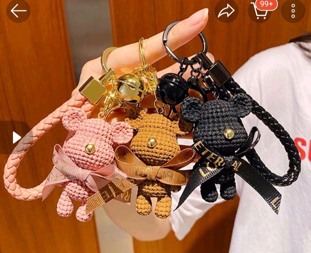 Móc Khóa Gấu Bear ngộ nghĩnh