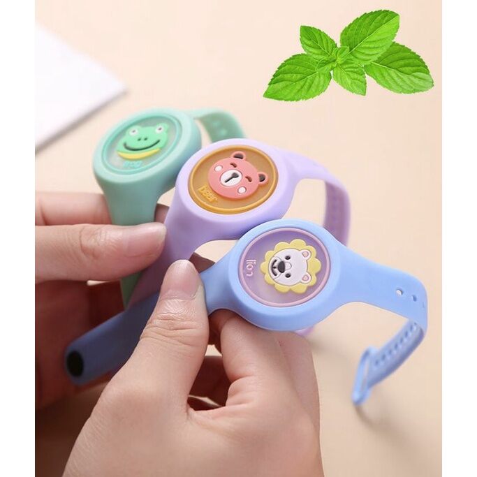 ĐỒNG HỒ ĐUỔI MUỖI CÓ ĐÈN LED CHO BÉ