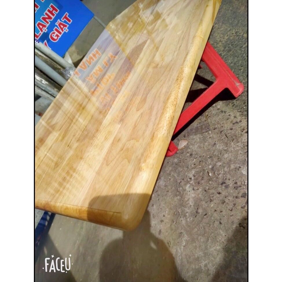 Mặt Gỗ cao su 60*120cm