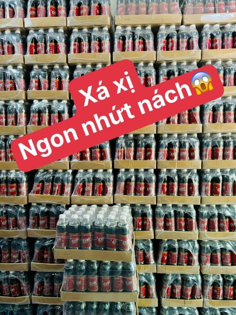 nước ngọt xá xị chương dương chai 390ml