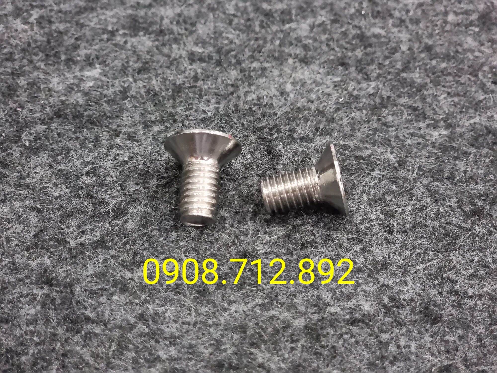 ốc lòng đĩa ktm inox 304 size 6li và 8li