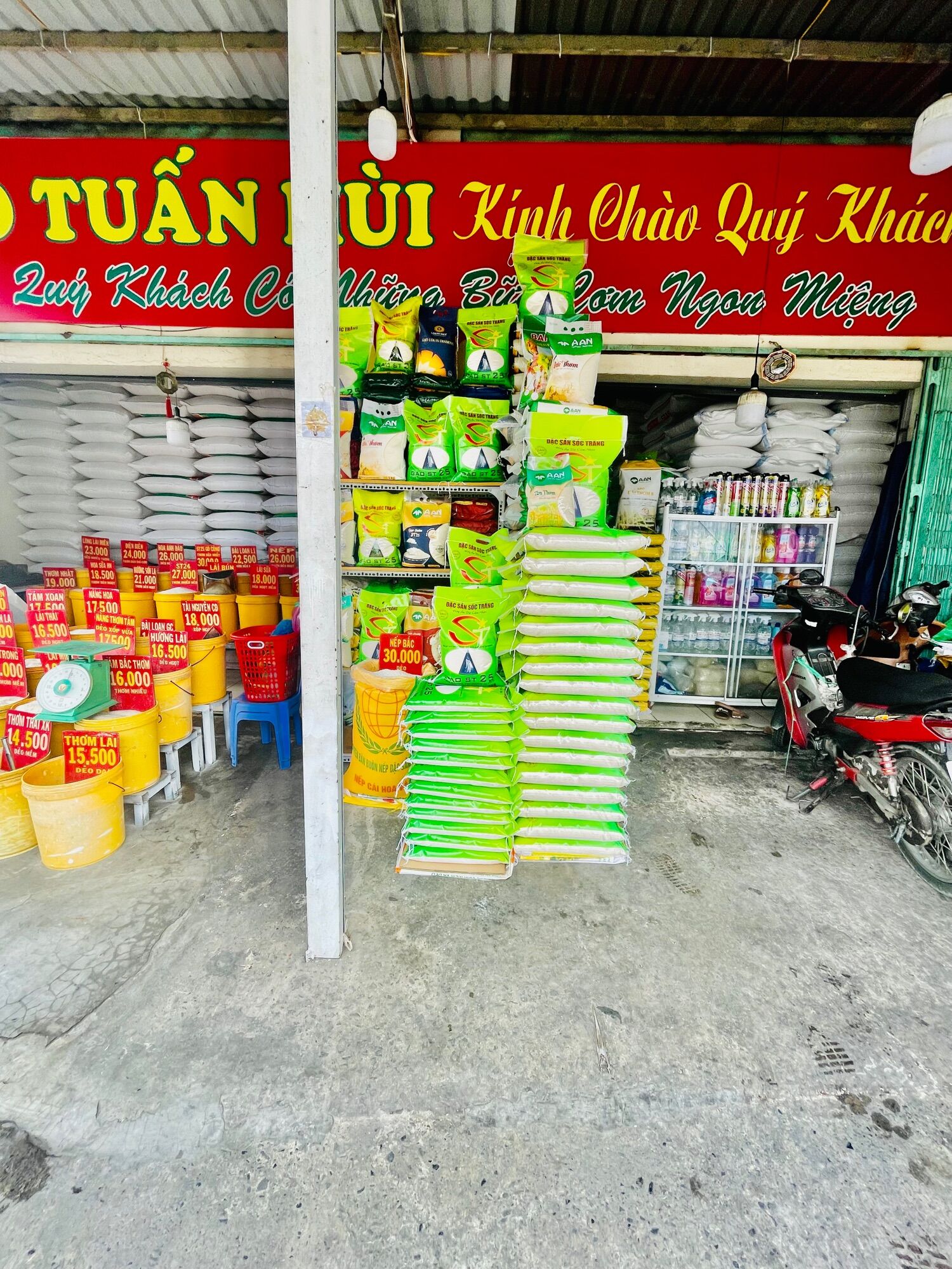 Gạo ST25 Ông Thọ Dẻo Thơm Cơm (Túi 5Ký)