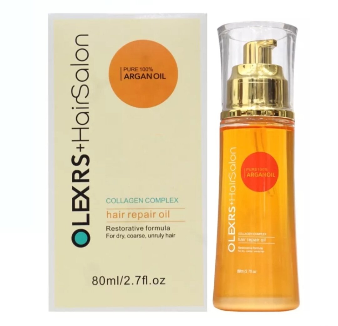 Dưỡng Tóc Olexrs Phục Hồi Tóc Hư Tổn Collagen Complex Hair Repair Oil - 80ml
