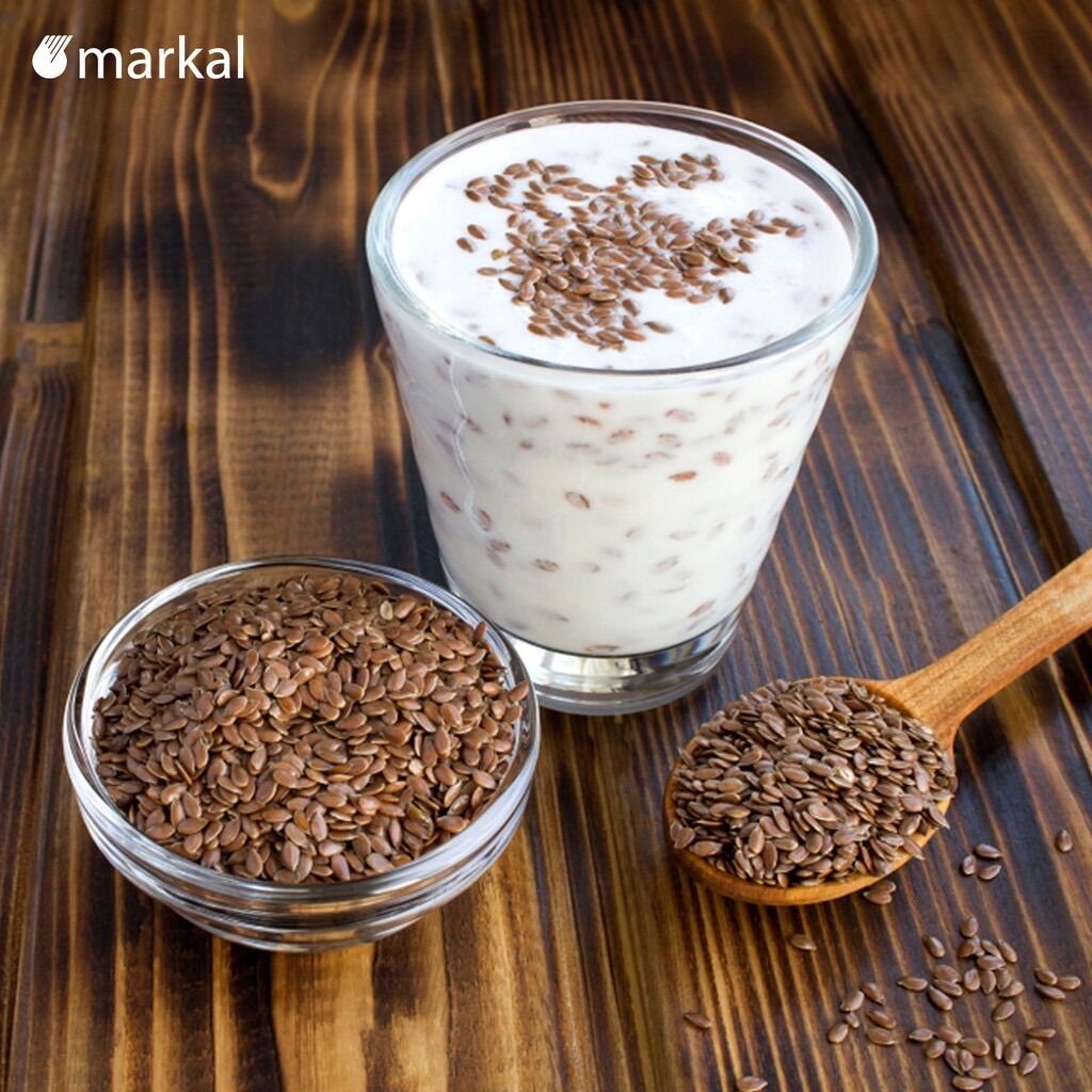 Hạt lanh vàng hữu cơ Markal 500gr
