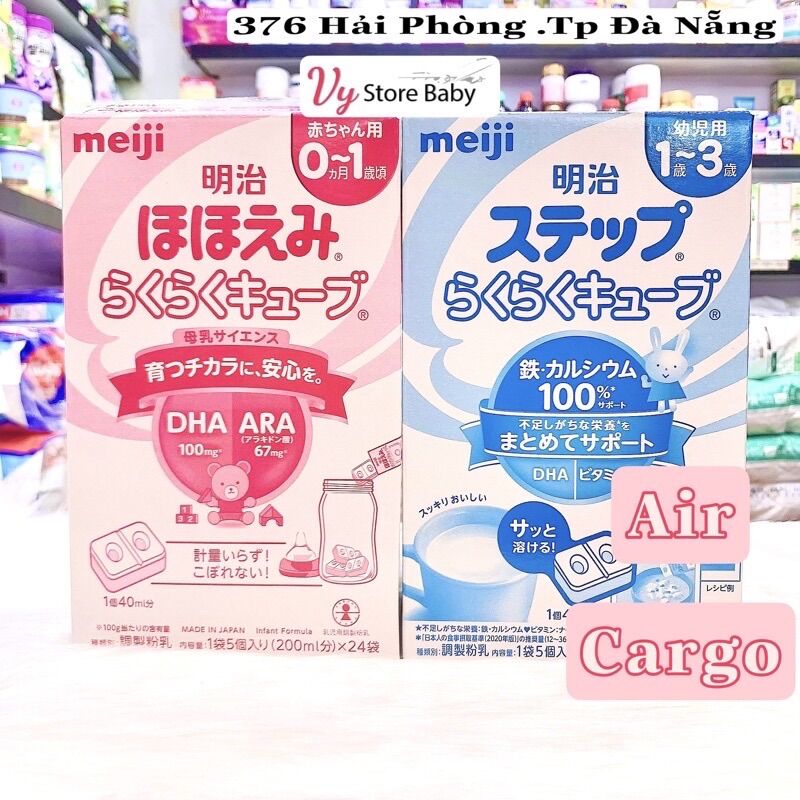 Sữa meiji thanh 648g nội địa nhật bản, sữa meiji thanh số 0 và số 9
