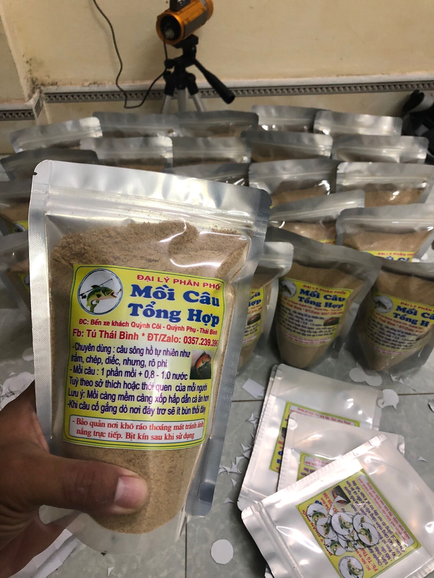 Mồi câu cá tổng hợp