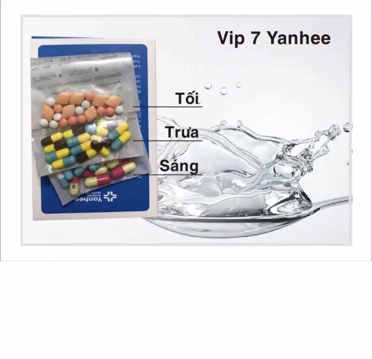 Giảm Cân Vip 7 Yan Hee Thái Giảm Cực Nhanh [ Liệu Trình 1 tuần giảm 2-4kg]