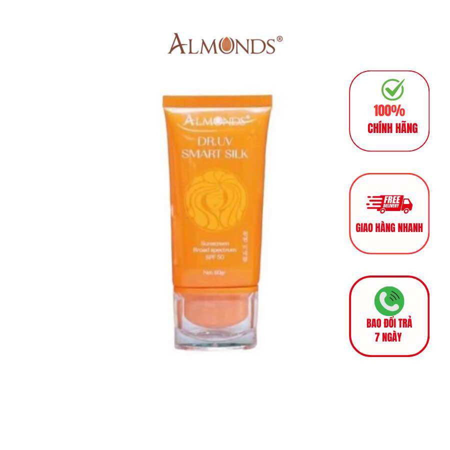 [CHÍNH HÃNG] Kem Chống Nắng Da Nhạy Cảm, Da đang Treatment Almonds Hộp 50 ml