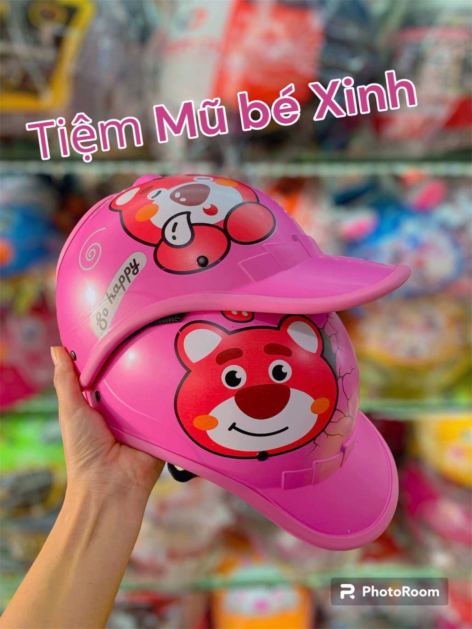 Mũ bảo hiểm Buộc Tóc Nữ  - Mũ khoét đỉnh