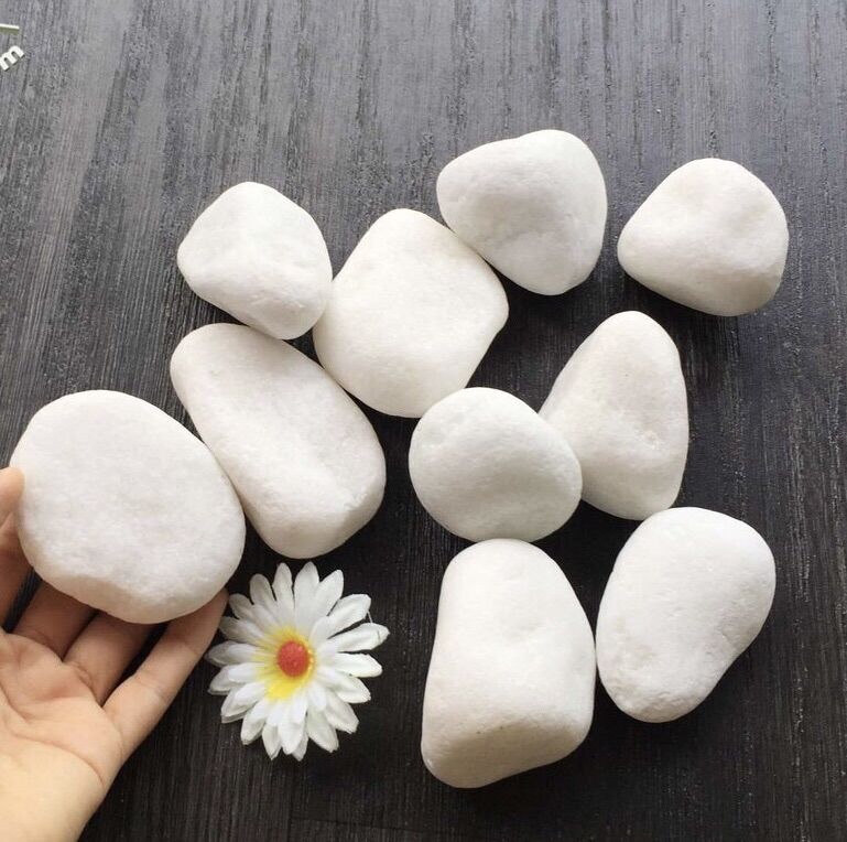 1kg sỏi trắng lớn 3-4cm