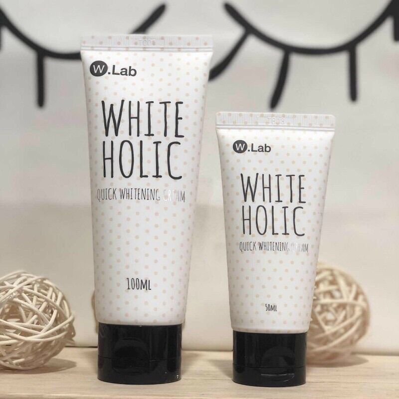 [Chính Hãng] Kem Dưỡng Trắng Da Tức Thì W.Lab White Holic 50ml