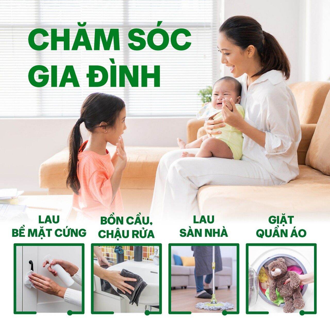 [HCM]Dettol - Dung dịch diệt khuẩn đa năng chai 1000ml