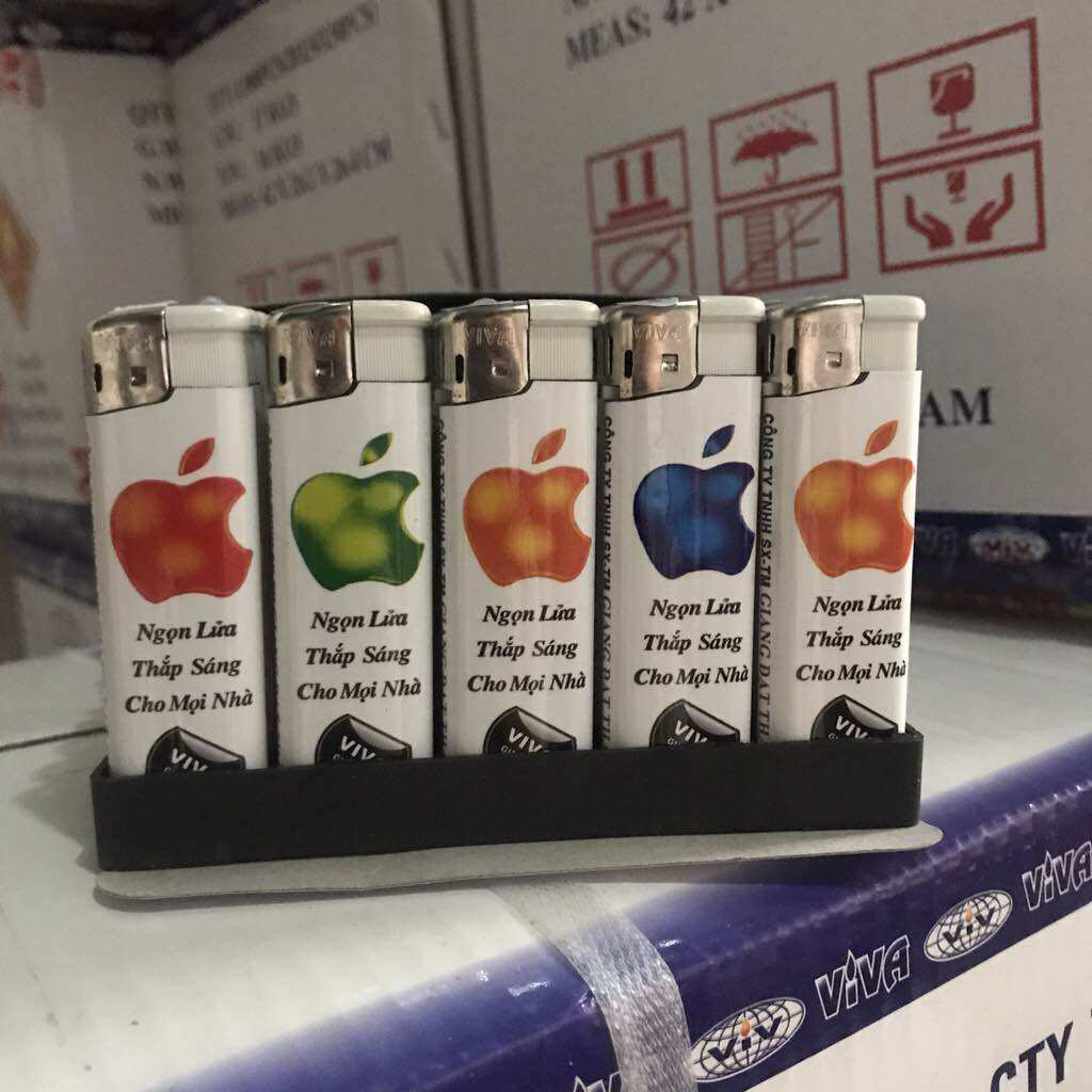 Bật lửa bấm táo viva 50 cái