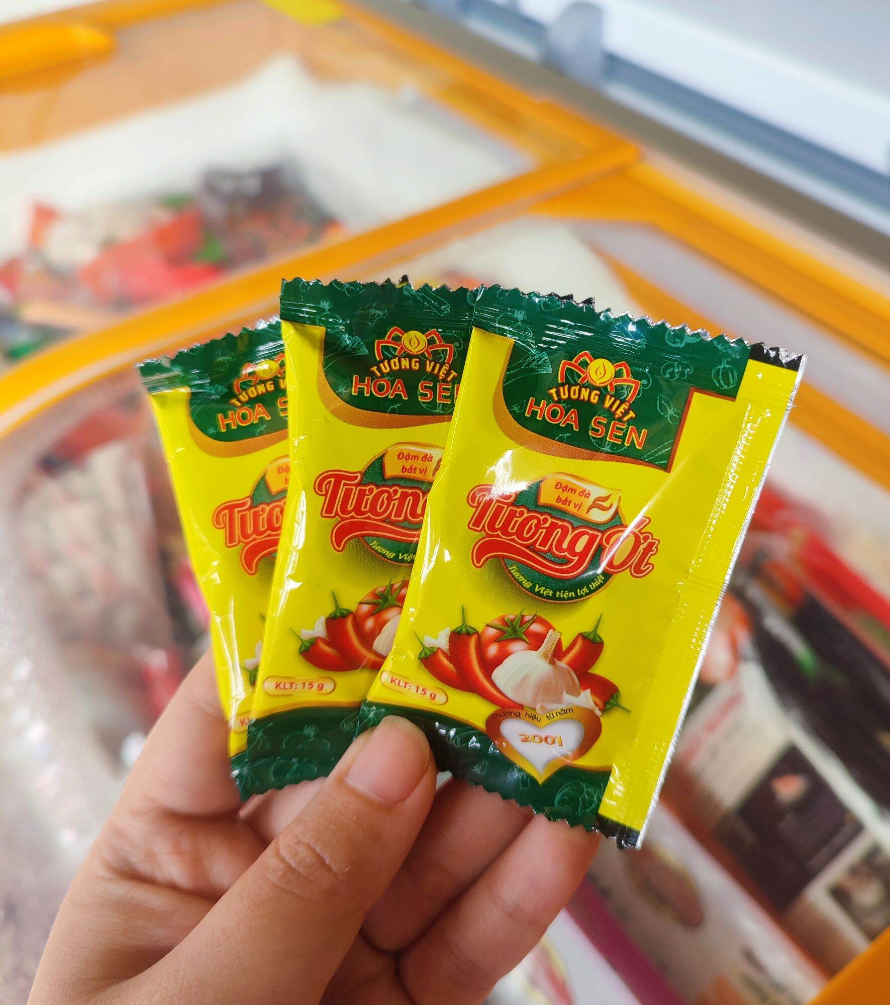 Tương ớt gói 15g