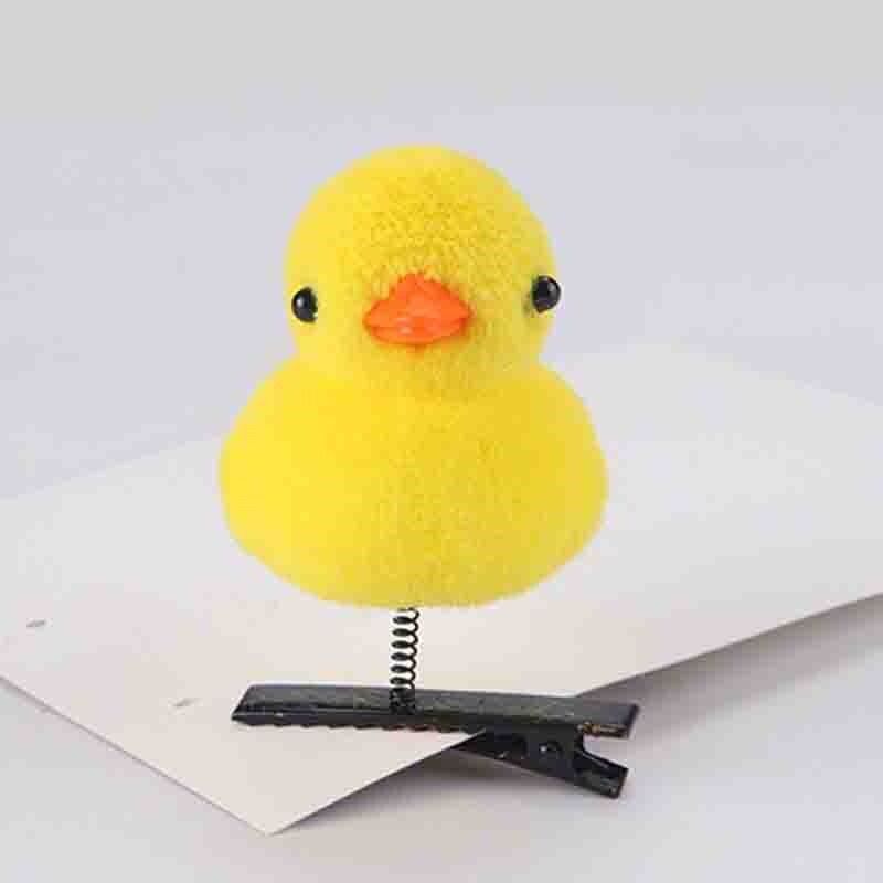 Kẹp tóc mái hình con vịt siêu dễ thương