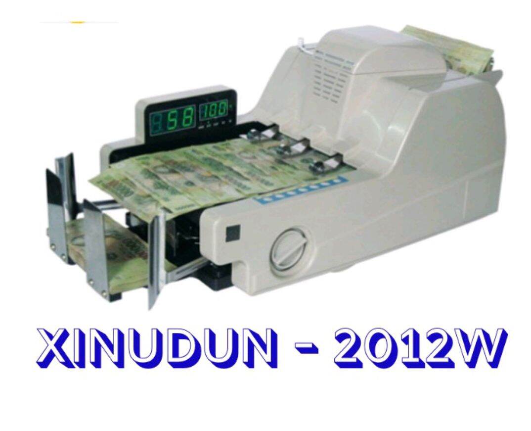 Bảng giá máy đếm tiền xiudun 2012W, có phát hiện tiền giả Phong Vũ