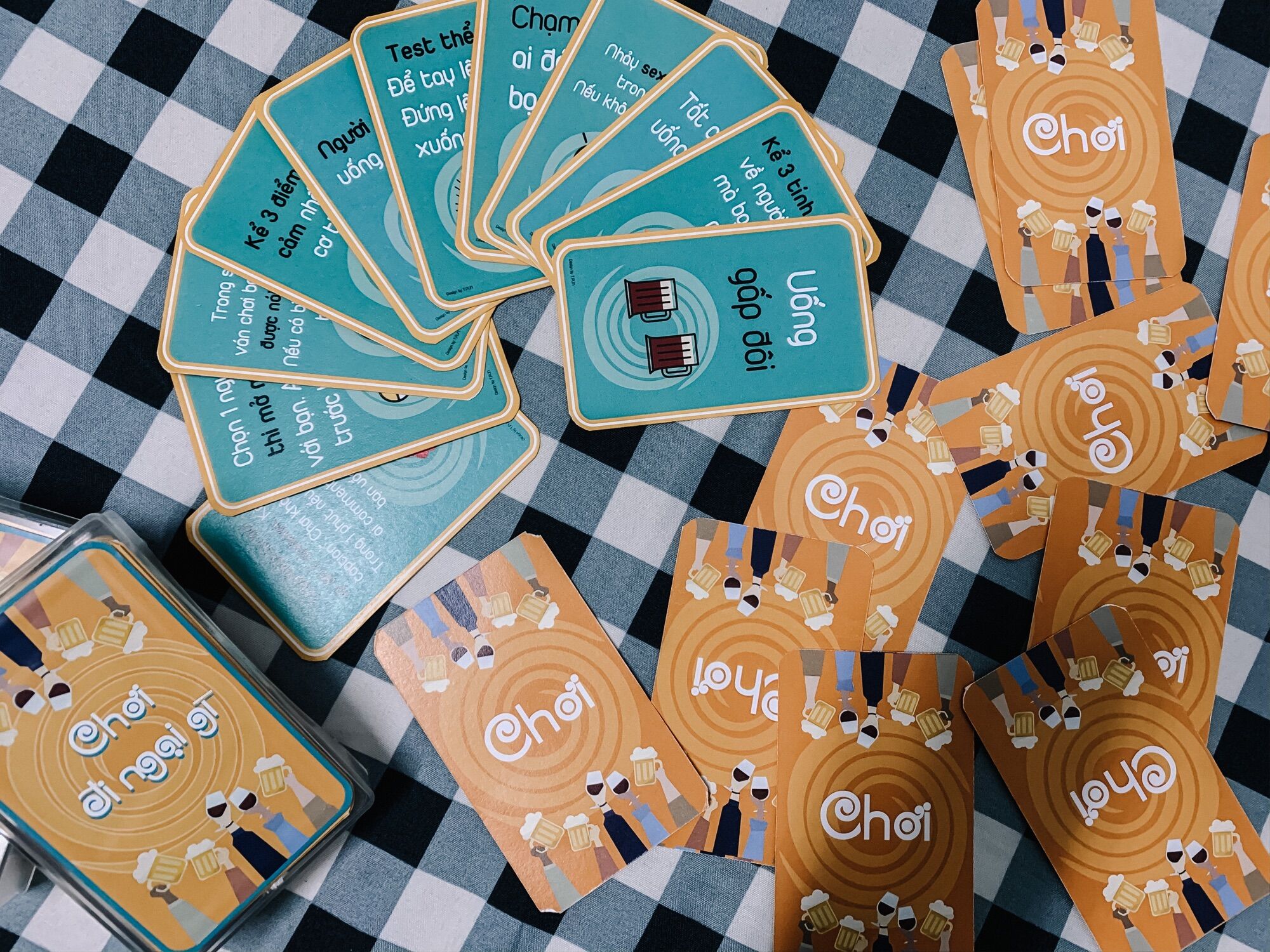 Bộ Bài Drinking Game CHƠI - 60 lá thách thức