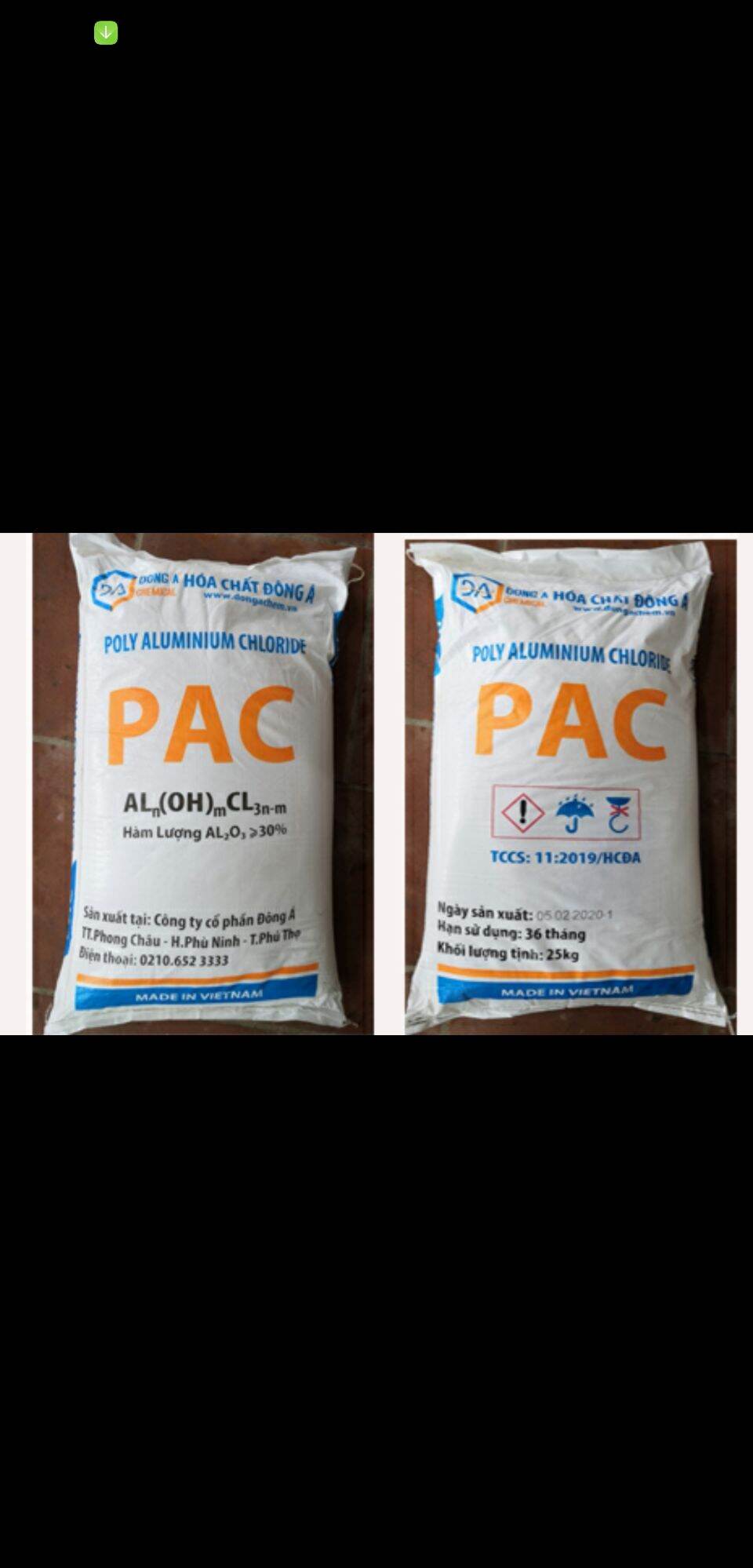 PAC 31% Chất Trợ Lắng Xử Lý Nước
