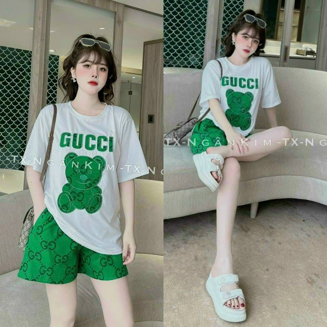 BỘ SHORT COTTON THÊU CAO CẤP