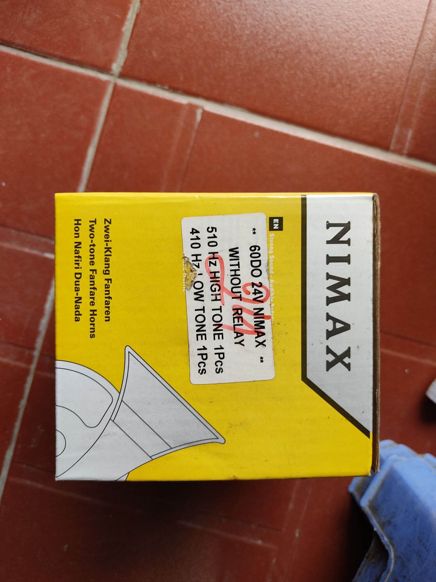 Còi ô tô 24v DC NiMax