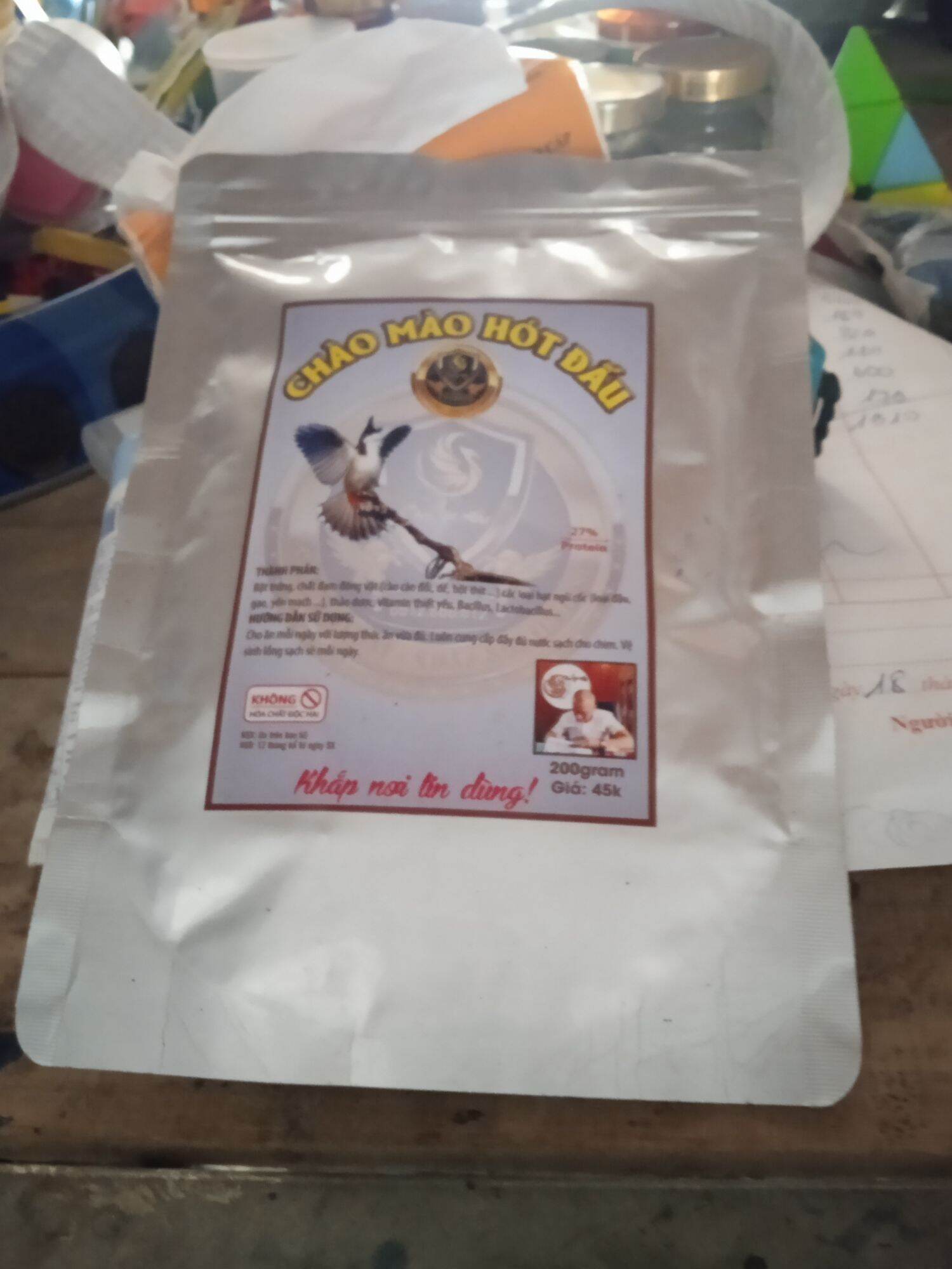 Cám chim lão đại chào mào