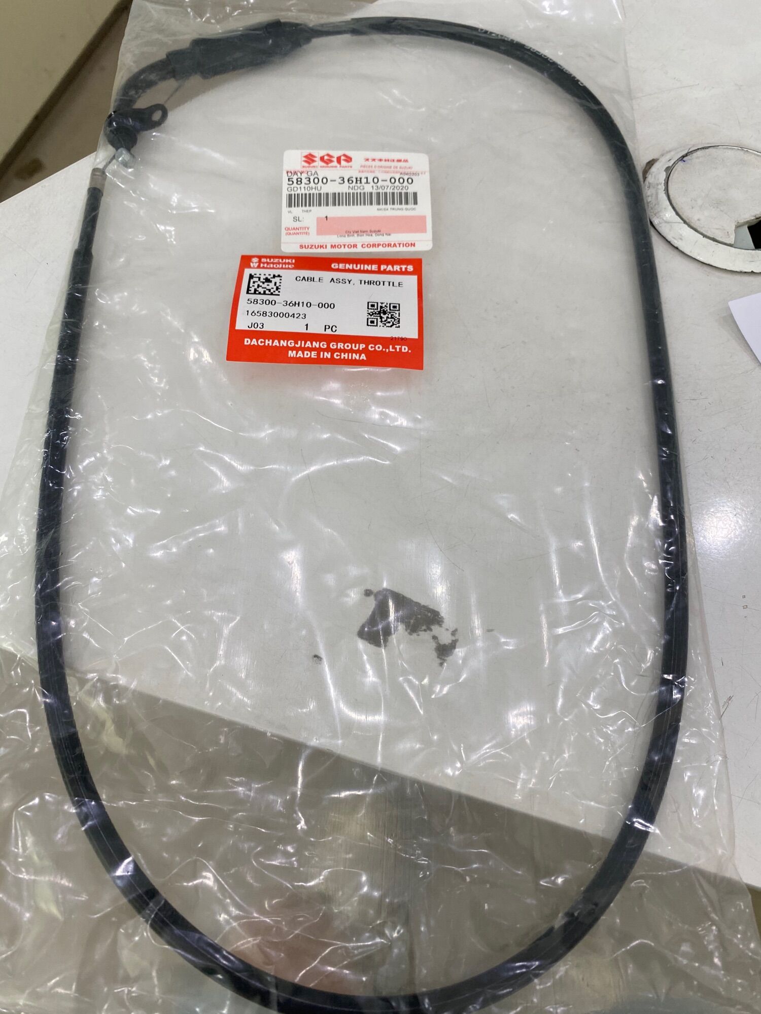 Dây ga GD110