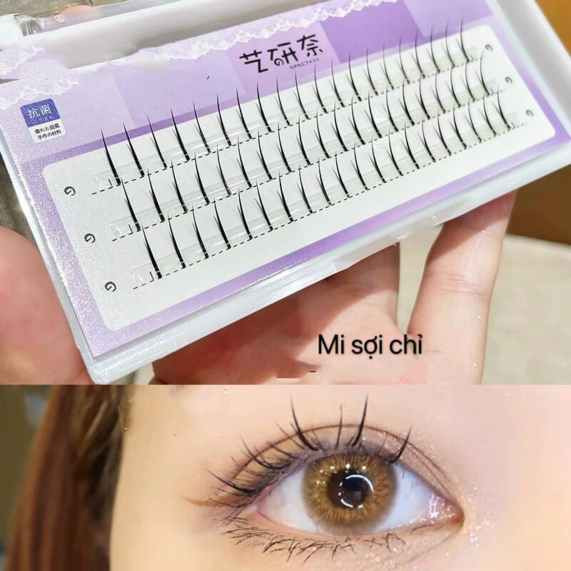 Mi giả nữ gắn theo sợi mảnh