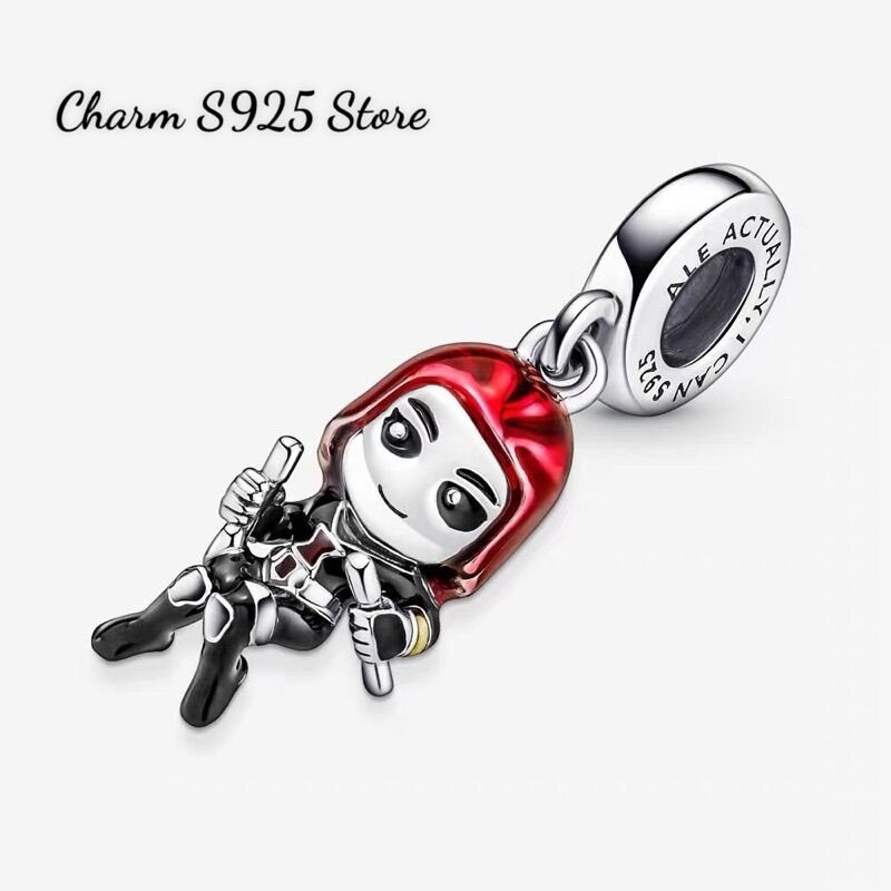 CHARM PAN ALE MARVEL BẠC S925 CAO CẤP