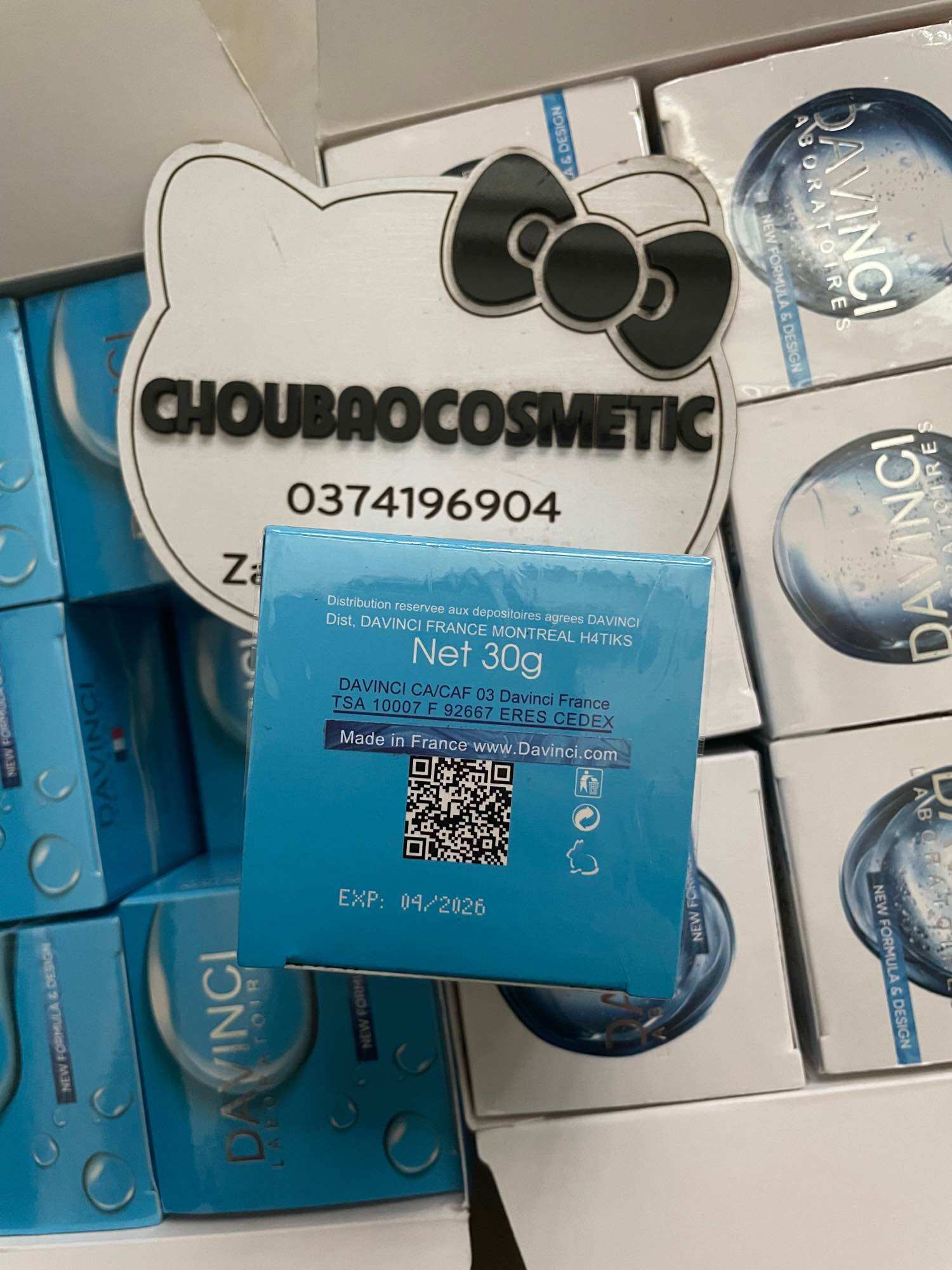 (Sỉ) Kem Davinci nám hộp xanh