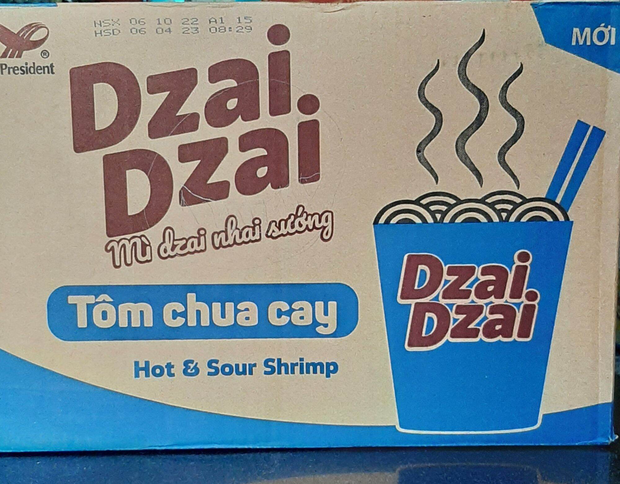 Mì ly Unif Tôm Chua Cay.(24 ly/1 thùng)