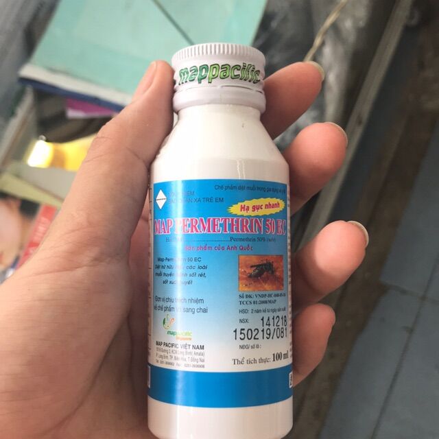 thuốc diệt muỗi,nhện côn trùng mappermethin50EC