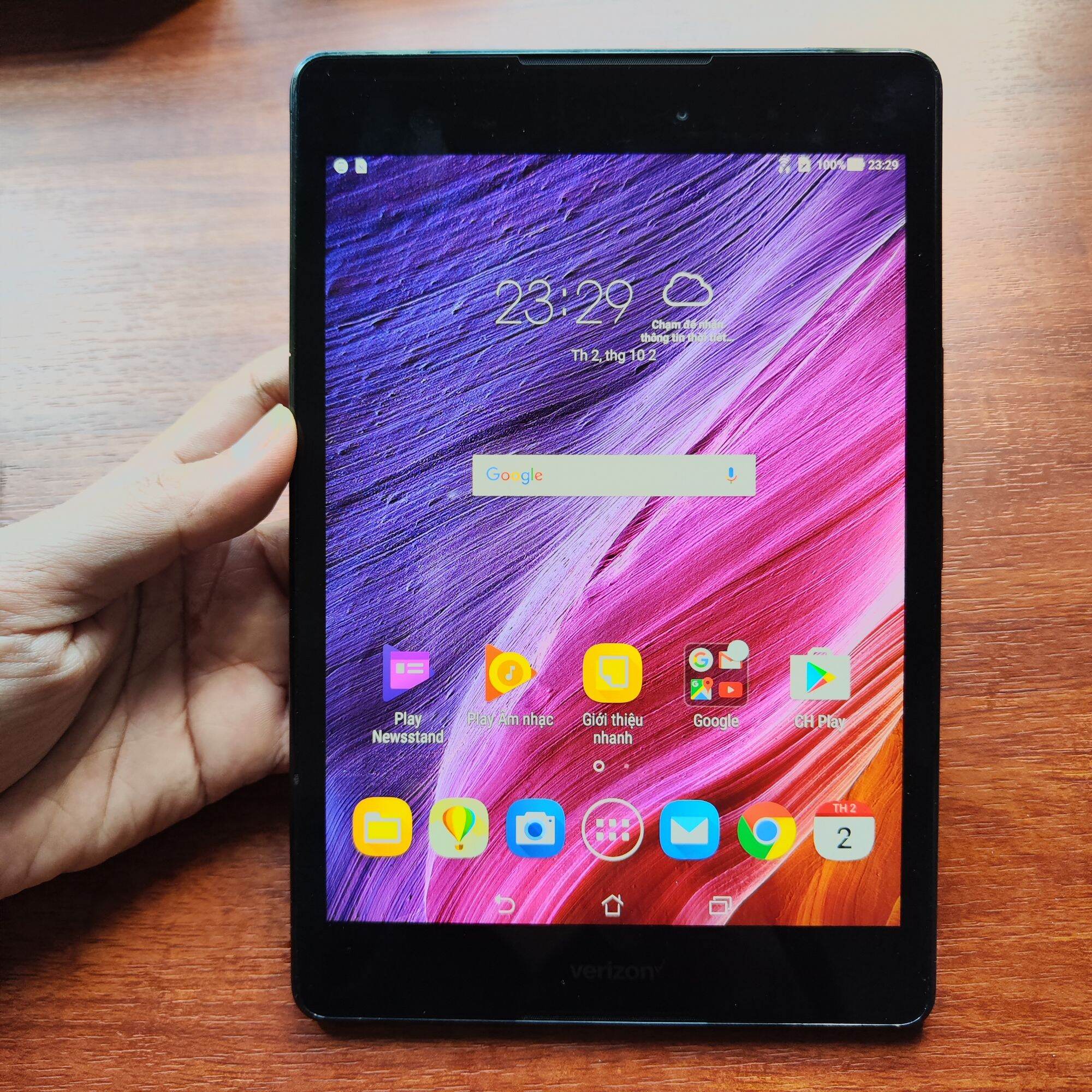 Máy tính bảng Verizon Asus P008 - wifi - màn 8 inch sắc nét, loa to học online, giải trí giá tốt