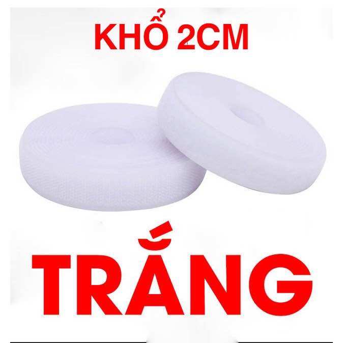 [HCM]Băng dính nhám dính gai mỗi bên 1met