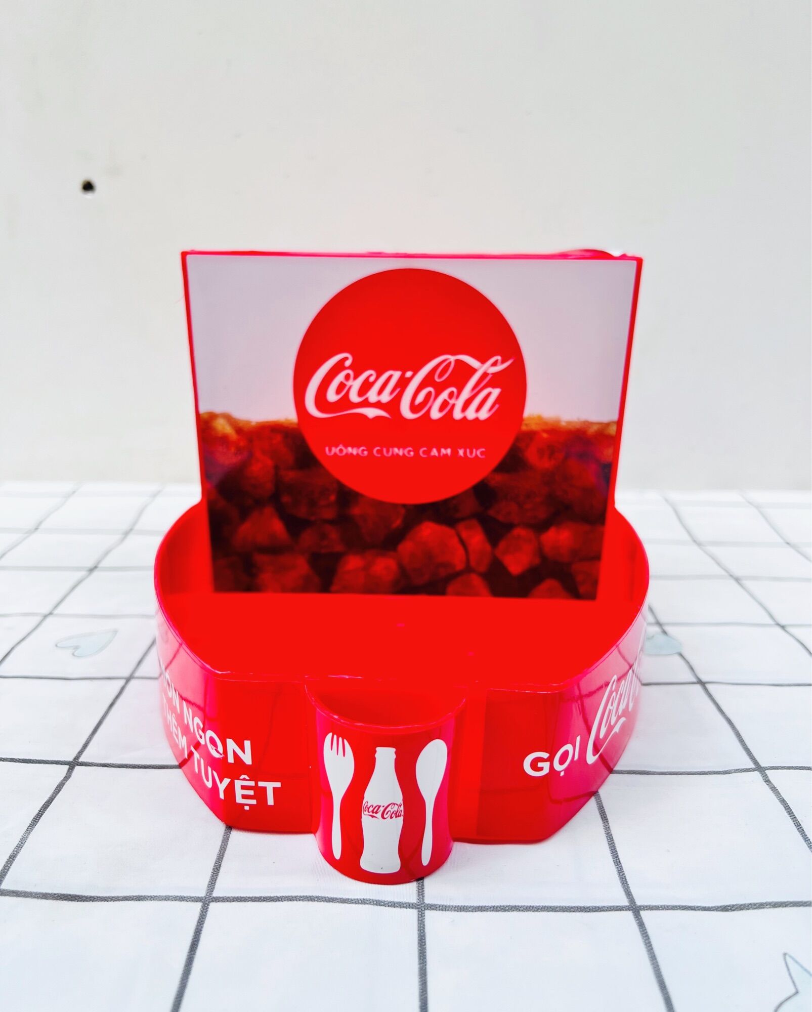 Ống cắm đũa muỗng Coca