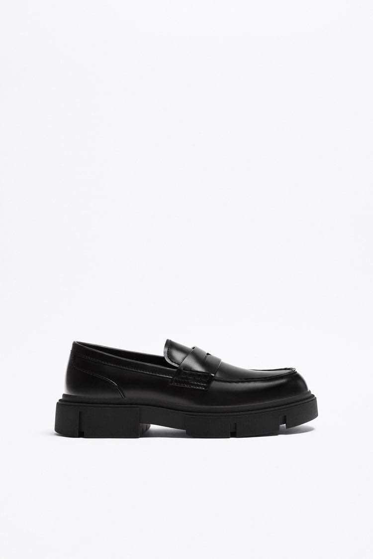 Giày lười nam đế dày Zara authentic CHUNKY size 40