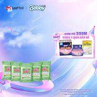 [MỚI] Combo 5 Khăn lau xua muỗi Bobby Antimos 20 miếng