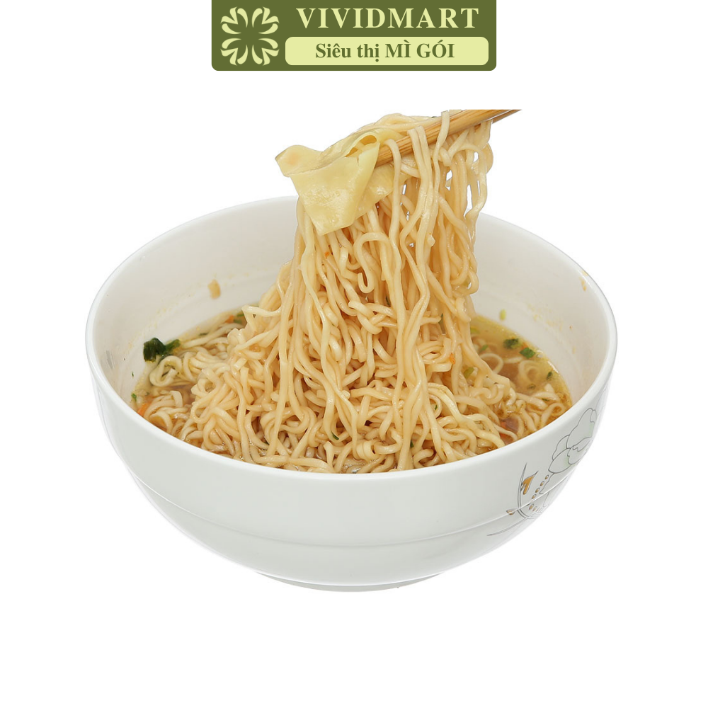 [GÓI LẺ] - ACECOOK - Mì Hoành Thánh Tôm / Mì ăn liền Hoành Thánh hương vị Tôm (Mì ăn liền vằn thắn tôm / Mì vằn thắn tôm) (79g/gói)