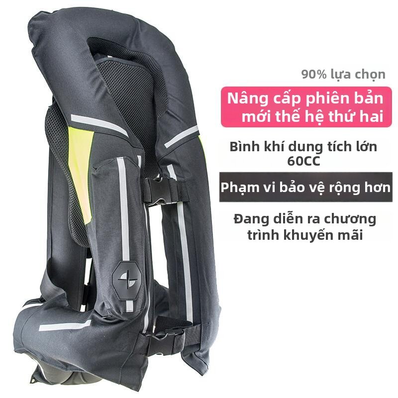 Motorcycle Airbag Jacket Safety Anti-Fall Giá 4,269,000 Đồng*Miễn phí vận chuyển