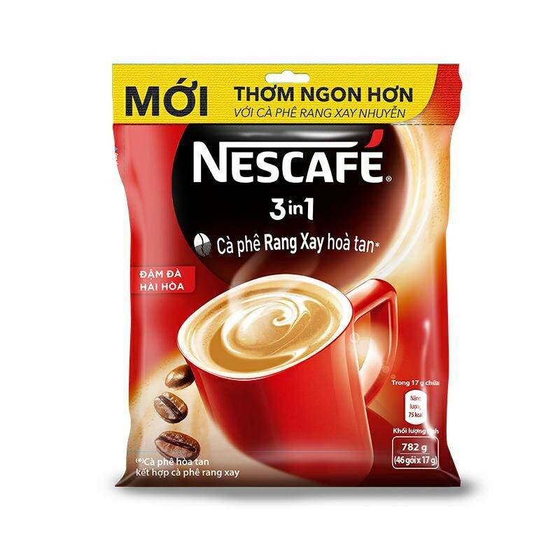 Nescafe 3in1 café rang xay hoà tan 17g x 46 gói