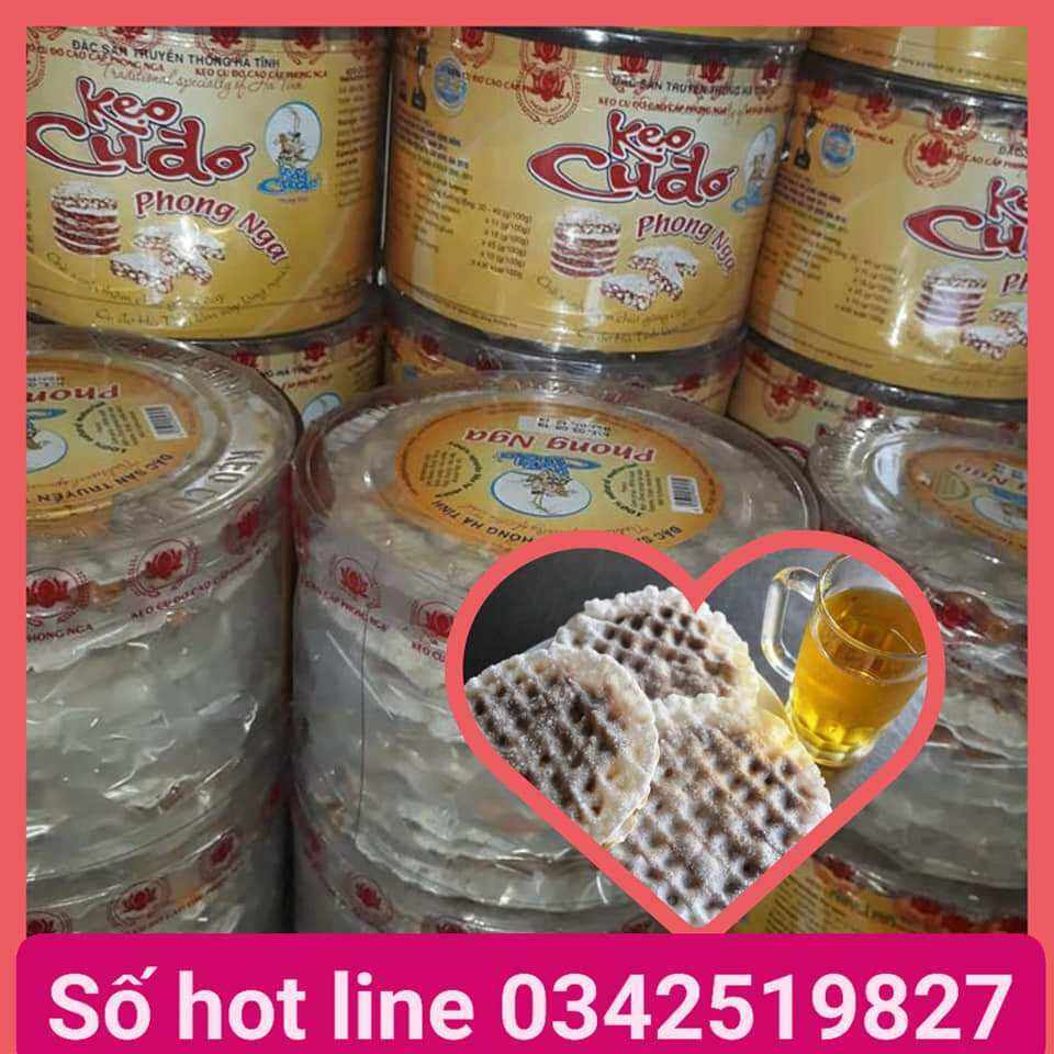 KẸO CU ĐƠ PHONG NGA - ĐẶC SẢN HÀ TĨNH .  COMBO 5 HỘP TO 800G