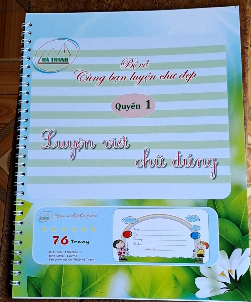 bộ vở luyện Hà Thanh [𝑴𝑰𝑬̂̃𝑵 𝑺𝑯𝑰𝑷]