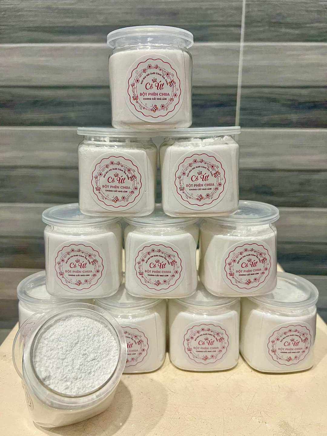 100GR BỘT PHÈN CHUA CHƯNG CẤT NGUYÊN CHẤT PHÈN PHI , KHỬ MÙI HÔI DƯỚI CÁNH TAY