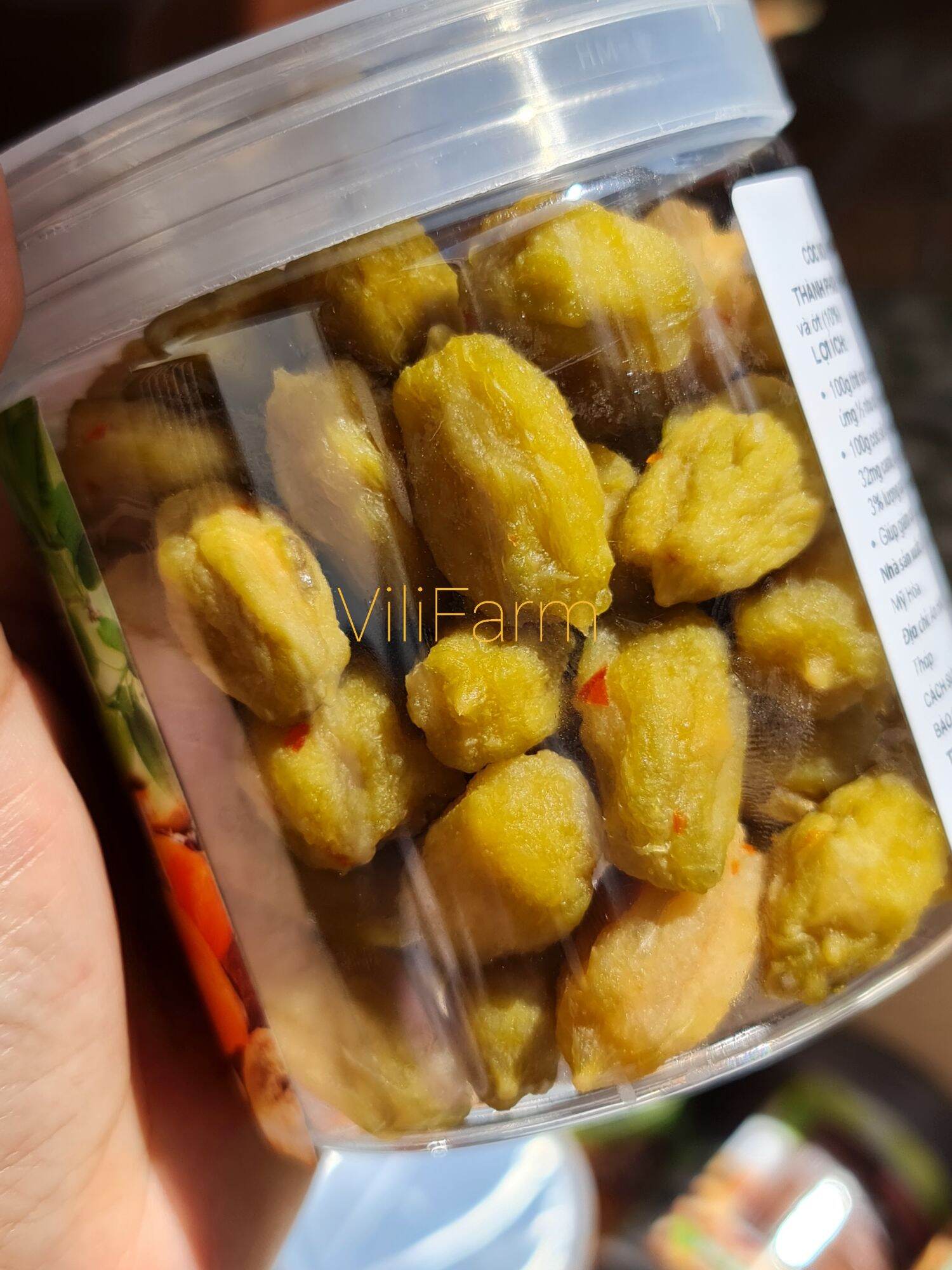 Cóc non không hạt sấy ớt (200g)