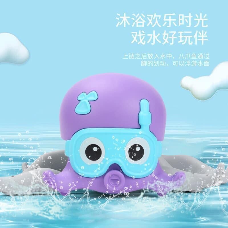 Đồ chơi Bạch tuột vặn cót cho bé đồ chơi nhà tắm