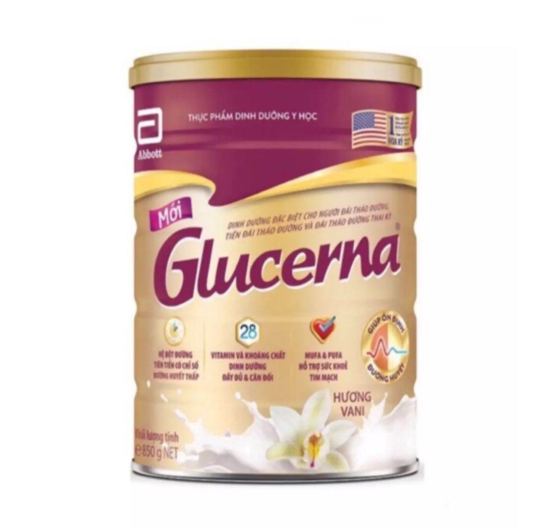 Combo 2 lon sữa glucerna 850g