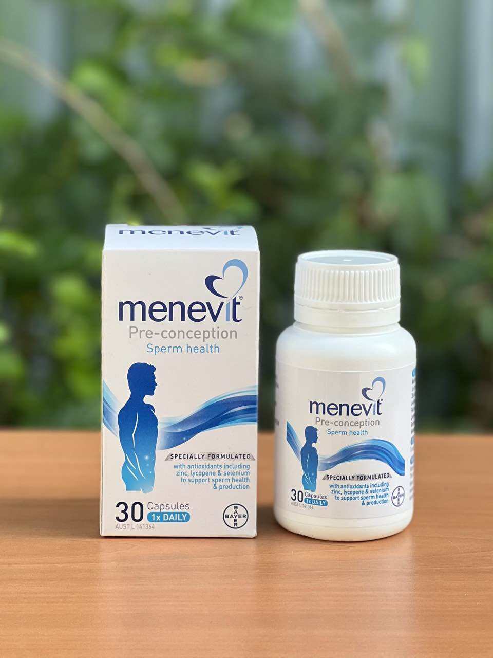 Menevit Pre-Conception Sperm Health 30 viên cho nam giới chuẩn bị sinh con