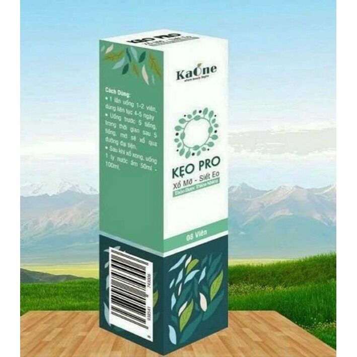 Kẹo pro 8 viên xổ mỡ - siết eo - kaone date mới nhất