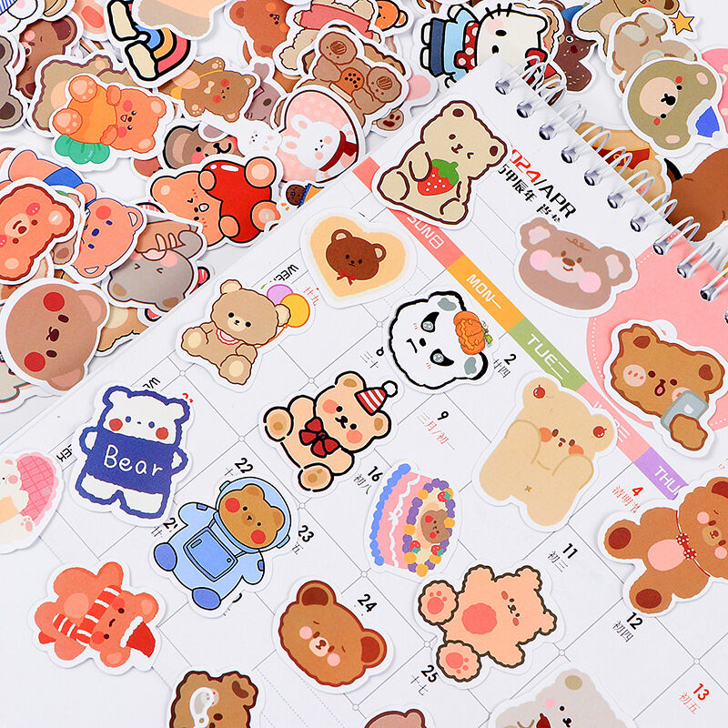 Set 50/100/200 miếng sticker hình dán chống nước