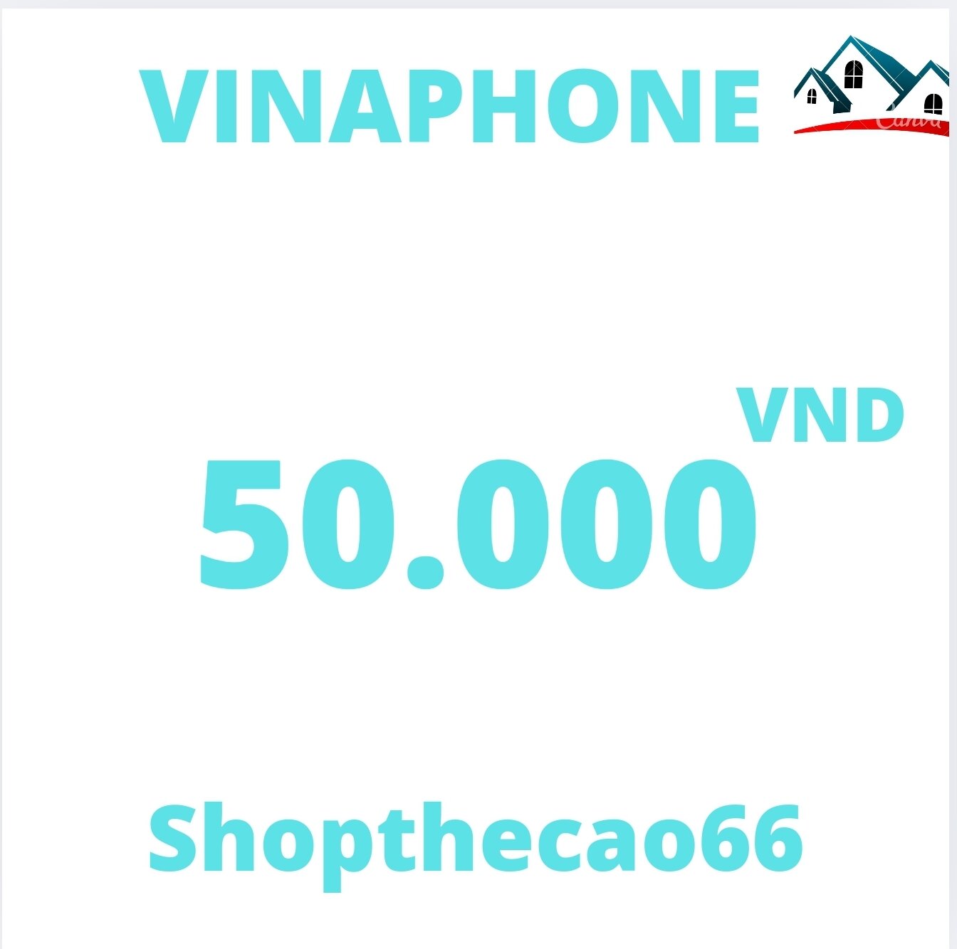 Vinaphone scratch card 50,000 VND