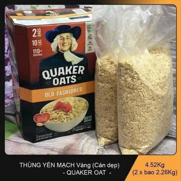 YẾN MẠCH MỸ Quaker Oats Old Fashioned 4,52kg